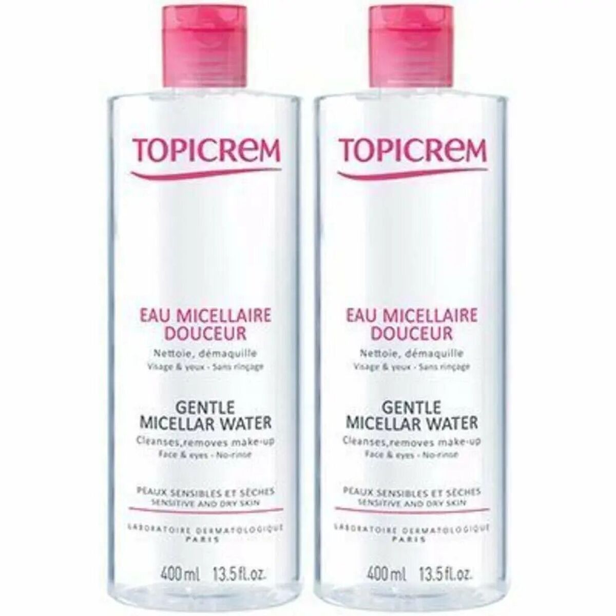 Ansiktsrensende gel Topicrem Pack